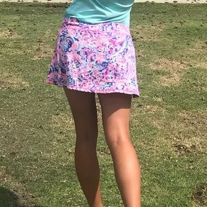 lily pulitzer golf/tennis skirt